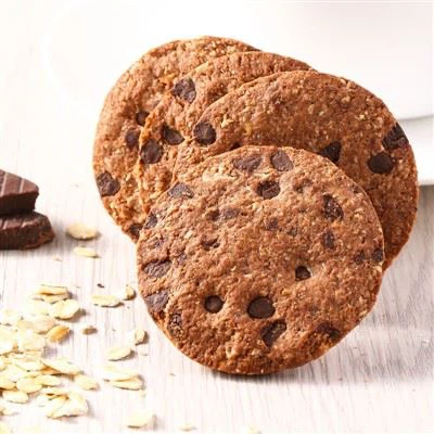 Galletas cetogénicas de avena con chispas de chocolate